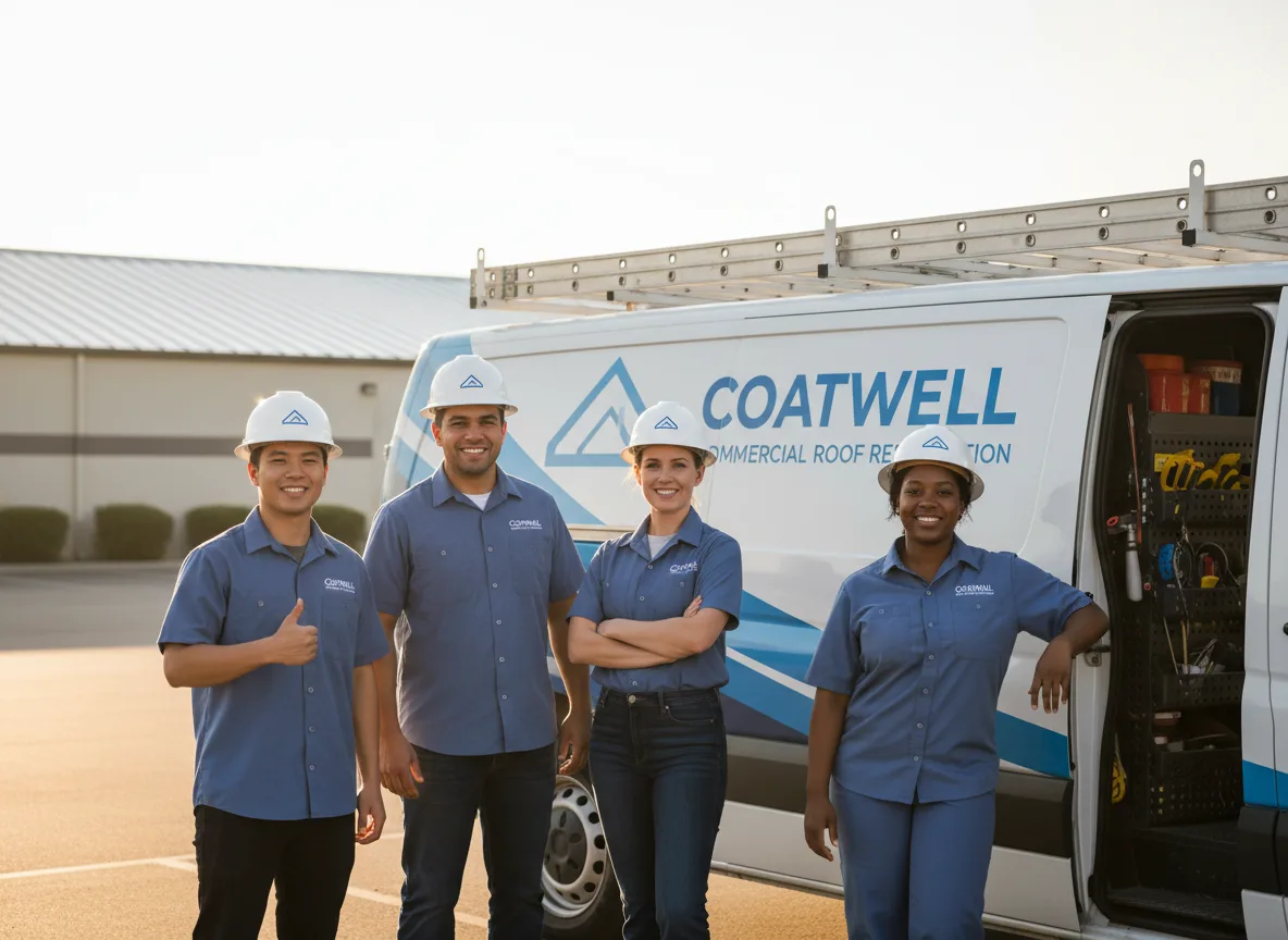 Commercial roof coating company in Latah, WA